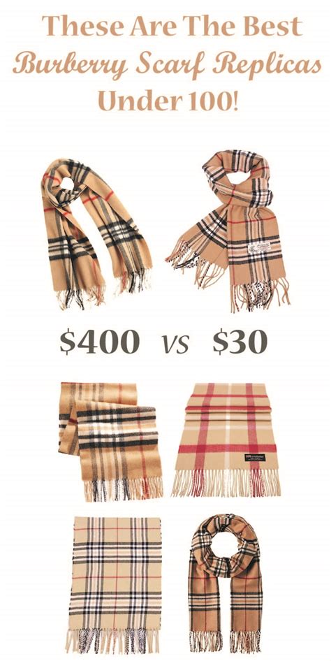 burberry scarf dupe uk